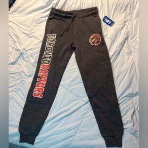 NBA Toronto Raptors Basketball Sweatpants Joggers NWT Small